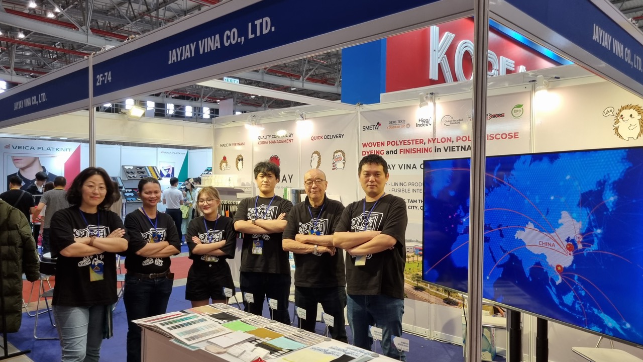 Jay Jay Vina participated in Vietnam Textile & Garment Industry Expo - SaigonTex2023