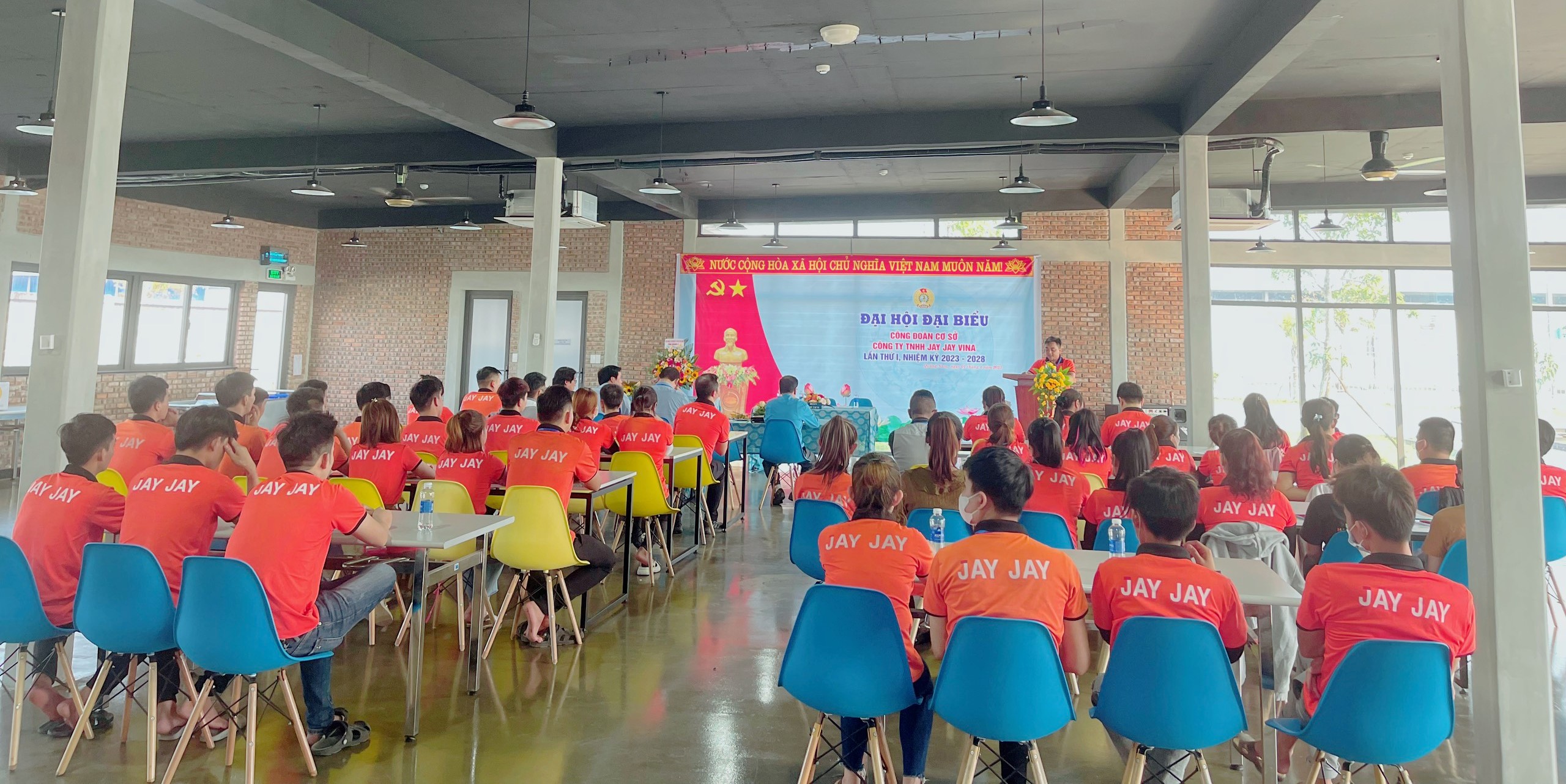 Jay Jay Vina Co., LTD’s Trade Union held the 1st Trade Union Congress, term 2023 - 2028