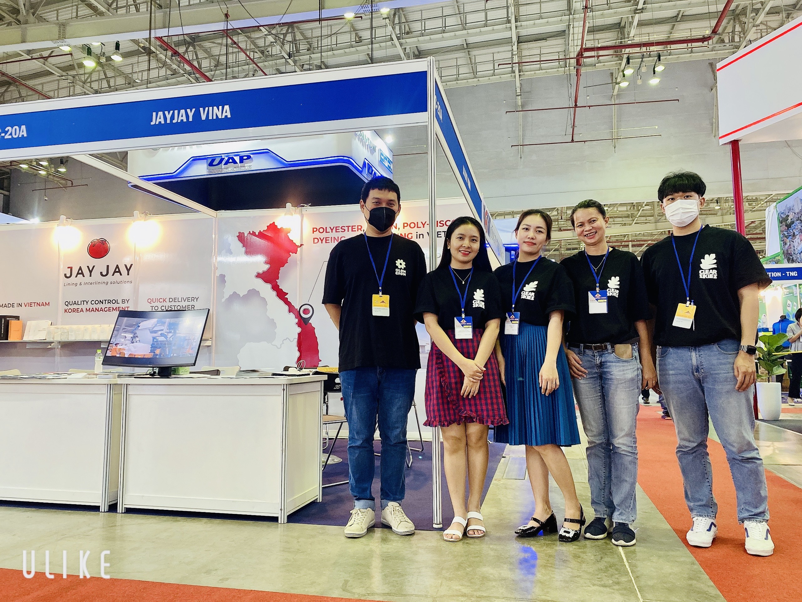 Jay Jay Vina Co., Ltd. participated SaigonTex 2022 - Vietnam Saigon Textile & Garment Industry Expo